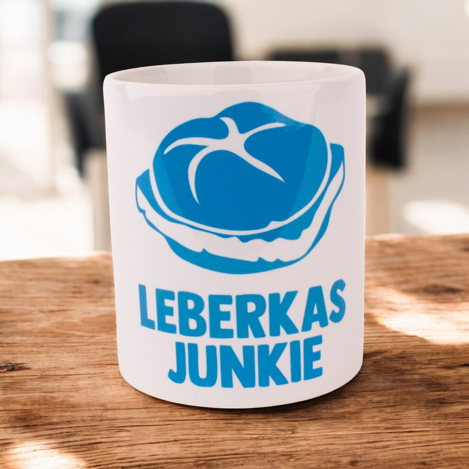 Tasse &quot;Leberkas Junkie&quot;