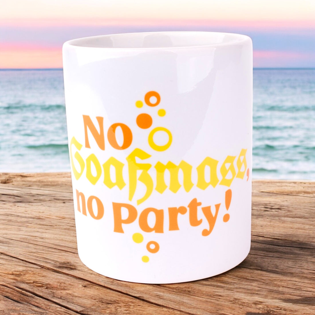 Tasse &quot;No Goaßmass, No Party!&quot;